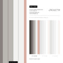 Striped Wallpaper with Vertical Lines in Grey, Pink, and White - D857