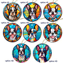 Boston Terrier Jewelry - Stained Glass Style Necklaces, Earrings and more!