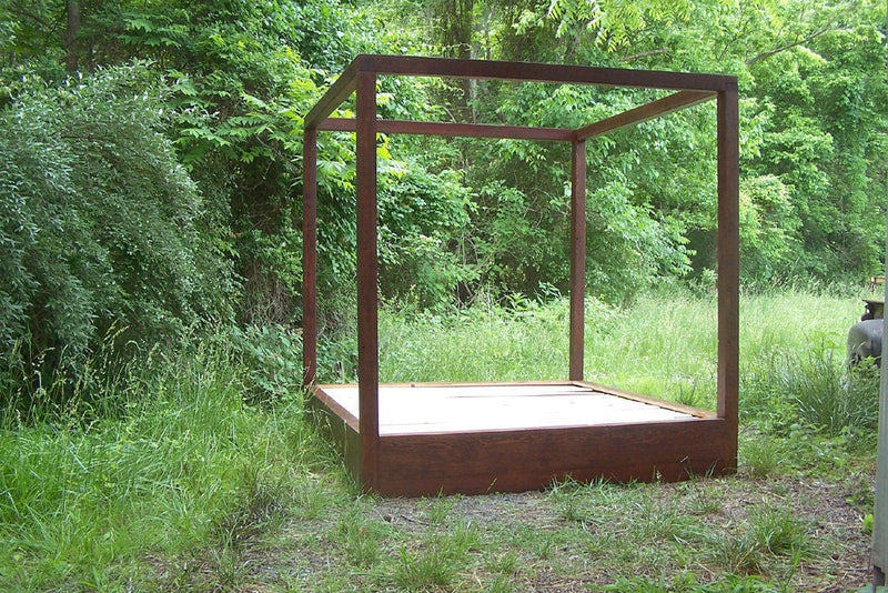 Platform Bed, Four Poster Bed, Canopy Bed, Cabana Bed, Reclaimed Wood Platform Bed, Four Poster King Bed, Modern Platform Bed, Custom Bed