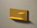 Modern Floating Wall Shelf, Unique Retro Home Decor, 3D Printed Perfume Display/Reed Diffuser Shelf, Wall Shelf Catchall, Hosting Decor Gift, EDGE