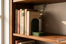 Ribbed Modern Bookend, Book Lover Gift, Bookshelf Decor, Book Club Gifts, Bookish Library Decor, Bookworm, Reading Challenge, Book Nook