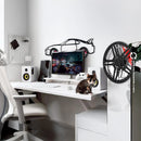 Custom Car Metal Wall Art with Spinning Wheels, Personalized Car Design, Custom Auto Gift for Men, Garage Decor, Your Car Line Art-KAFMEKA048