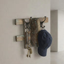 Ranch Style Solid Wood Shoe Mold Wall Hook