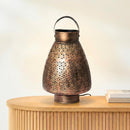 Moroccan Style Metal Lattice Table Lamp
