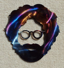 Jerry Garcia of the Grateful Dead Metal Art