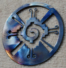 Galactic Butterfly / Hunab Ku Metal Art