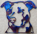 Pitbull Metal Art - 6", 10", 16", 22" or 30"