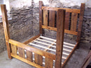 FREE SHIPPING! Four Poster Bed, King Bed Frame, Reclaimed Wood Bed, Wood Bed Frame, Queen Bed Frame, Bedroom Furniture, Solid Bed Frame
