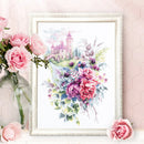 The Old Castle Counted Cross Stitch Kit by Magic Needle 210-210