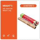 Illustrated grease-resistant baking paper for kitchen food wrapping