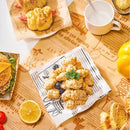 Illustrated grease-resistant baking paper for kitchen food wrapping