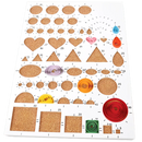 Blue Quilling Tool Board F07M3-3-blue