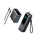 Anker Laptop Power Bank (25K, 165W, Built-In and Retractable Cables)