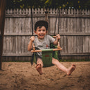 Premium Outdoor High Back  Baby & Toddler Swing- Sage