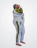 Kente green African joggers| Unisex
