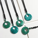Malachite crystal necklace | Guardian stone