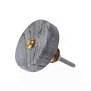Mascot Hardware Tacoma 1-1/2 in. Textured Marble Cabinet Knob (Pack of 10)
