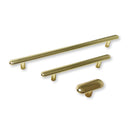 Polished Brass "Chandler" Cabinet Knobs and Drawer Pulls