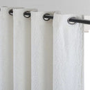 Boucle Textured Grommet Window Curtain Panel, 54x84 Inches