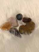 Chakras healing stones for beginners | Seven chakras crystal set