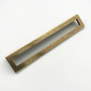 Linea Aged Brass Drawer Pulls
