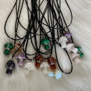 Crystal Mushroom necklace pendant