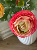 Artificial  Real Touch Ranunculus Stem-Bundle of 3