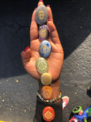 Chakra engraved stones | Meditation stones
