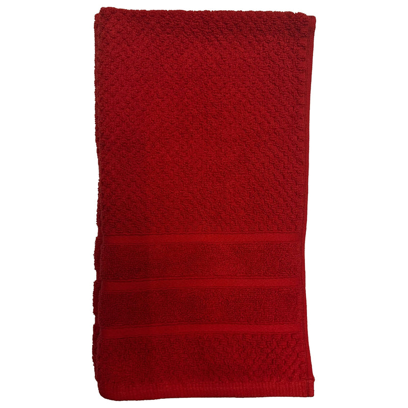 PREMIUS 2 Ply 100% Cotton Hand Towel, 16x28 Inches (Pack of 2)