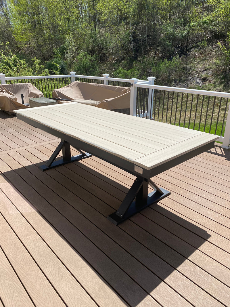 Trestle X Outdoor Dining Table