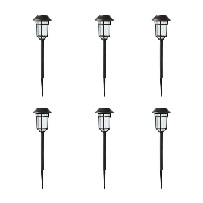 SmartYard High End Solar Bronze LED Path Light 10 Lumens (6-Pack)