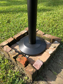 Black Bronze Forged Aerospace Grade Anodized Aluminum Flash Collar - Flagpole Base Cover