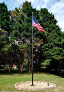 Black Bronze Forged Aerospace Grade Anodized Aluminum Flash Collar - Flagpole Base Cover