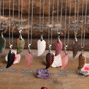 Angel Wing Crystal Necklace-Gemstone silver necklace