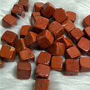 Red Jasper tumble square stone