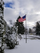 Nylon American Flag — Fade-Resistant Made in USA