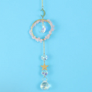 Crystal Suncatchers with Moon & Star