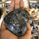 Indigo Gabbro Heart shape & Tumble stone