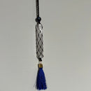 Evil Eye & Selenite ornament for room - Spiritual charm