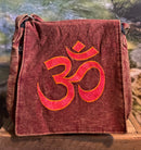 Om Embroidery Cotton Handbag