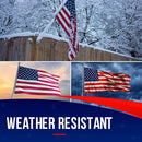 Nylon American Flag — Fade-Resistant Made in USA