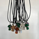 Crystal Mushroom necklace pendant