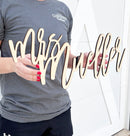 Teacher Last Name Sign