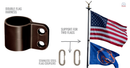 The Golden Era Special Edition Flagpole Kit | Premium All-in-One Set