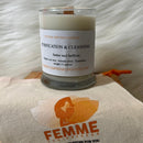 Cedar & Saffron Fall candles- Purification & Cleansing candles