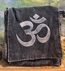Om Embroidery Cotton Handbag