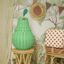 Pear Storage Basket - Green