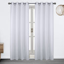 Brook Metallic Lurex Sheer Grommet Window Panel, 54x90 Inches