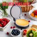 PREMIUS Ceramic Non-Stick Mini Snack Flat Griddle Maker, 4 Inch Mold