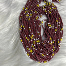 Brown Skin Girl Waist Beads - Marron Belly beads